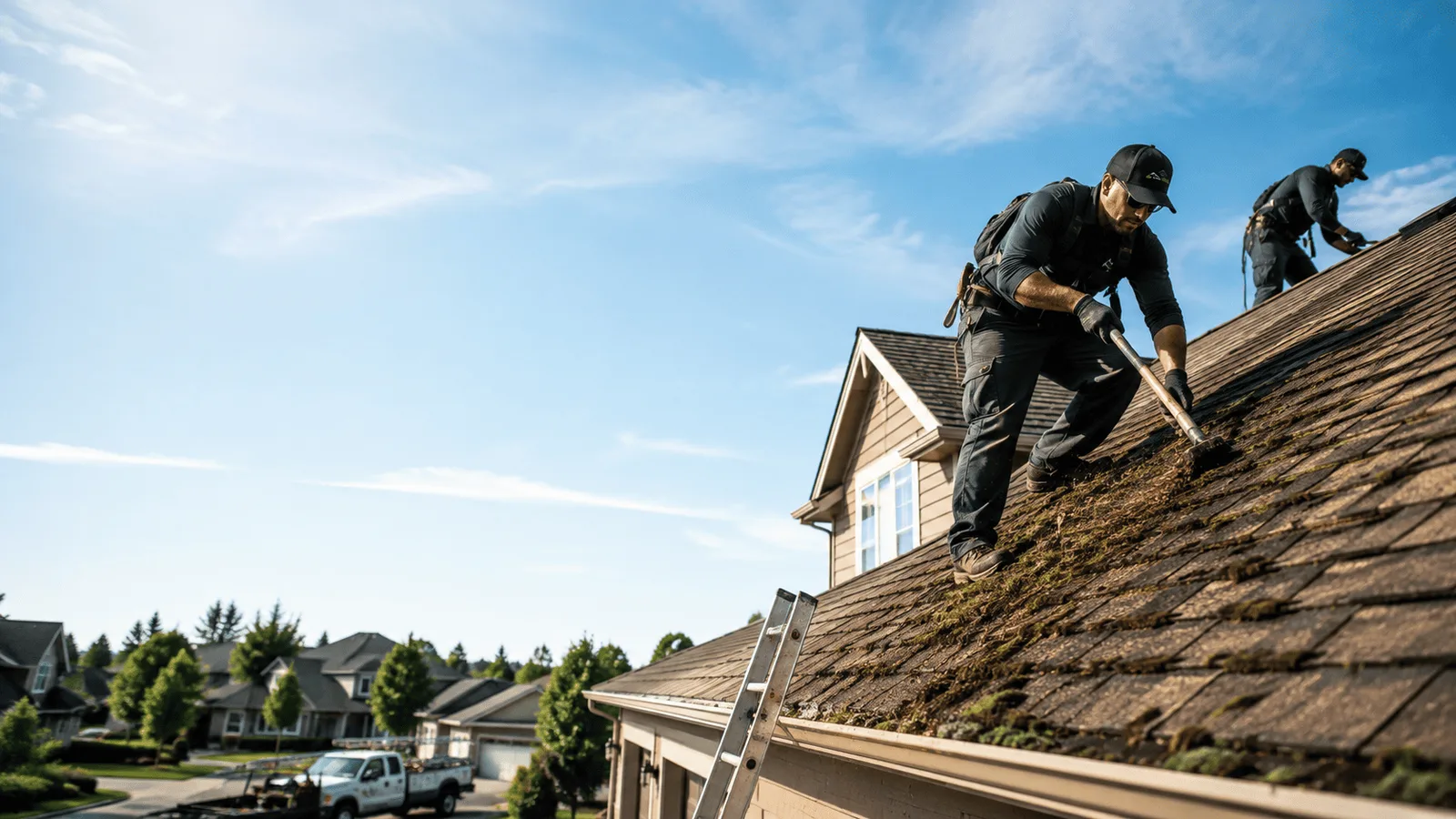 Roof Moss Removal in Ireland, WV near me
